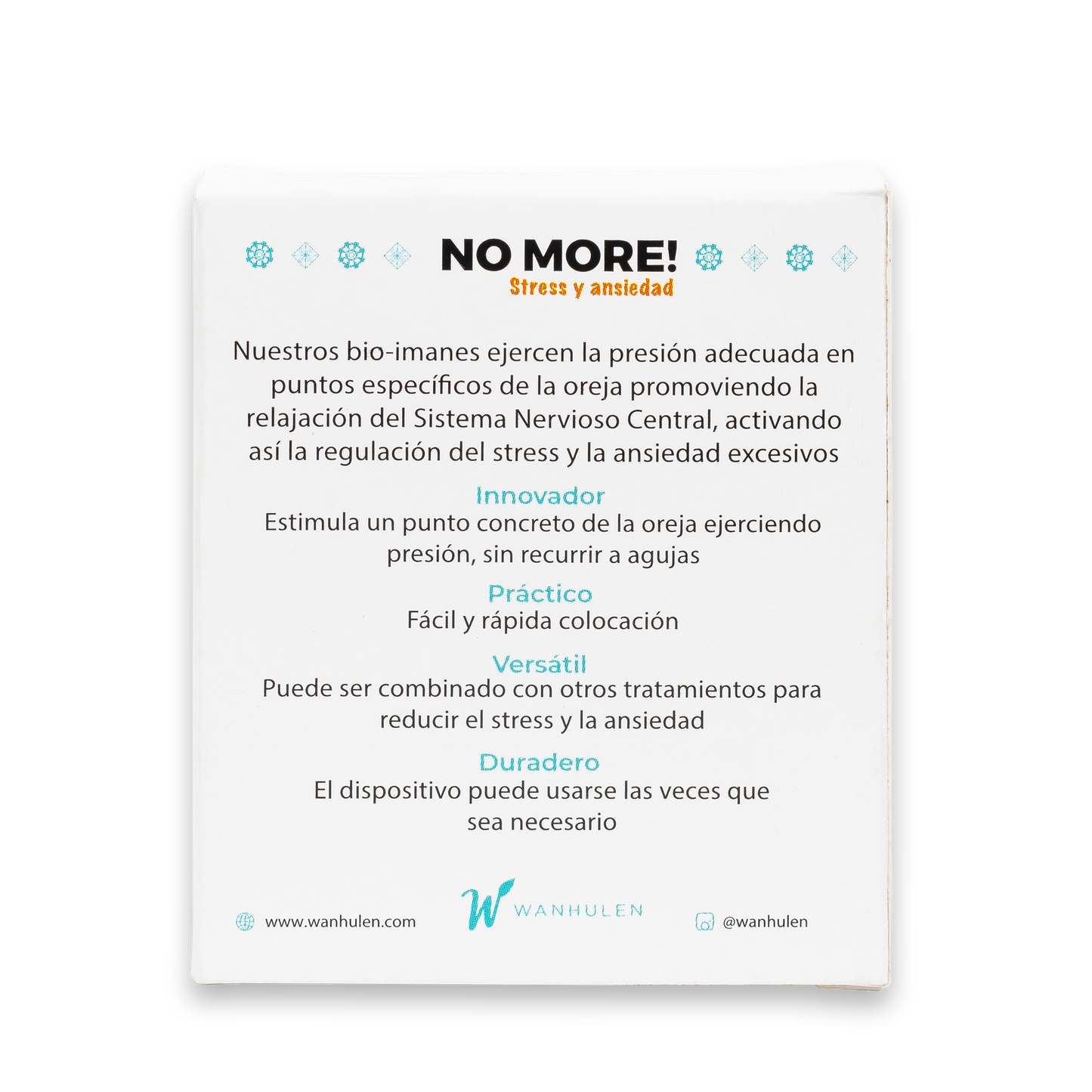 1 Par de Bioimanes Auriculoterapia Magnética