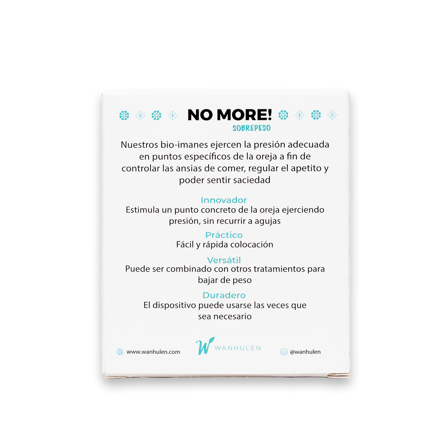 1 Par de Bioimanes Auriculoterapia Magnética