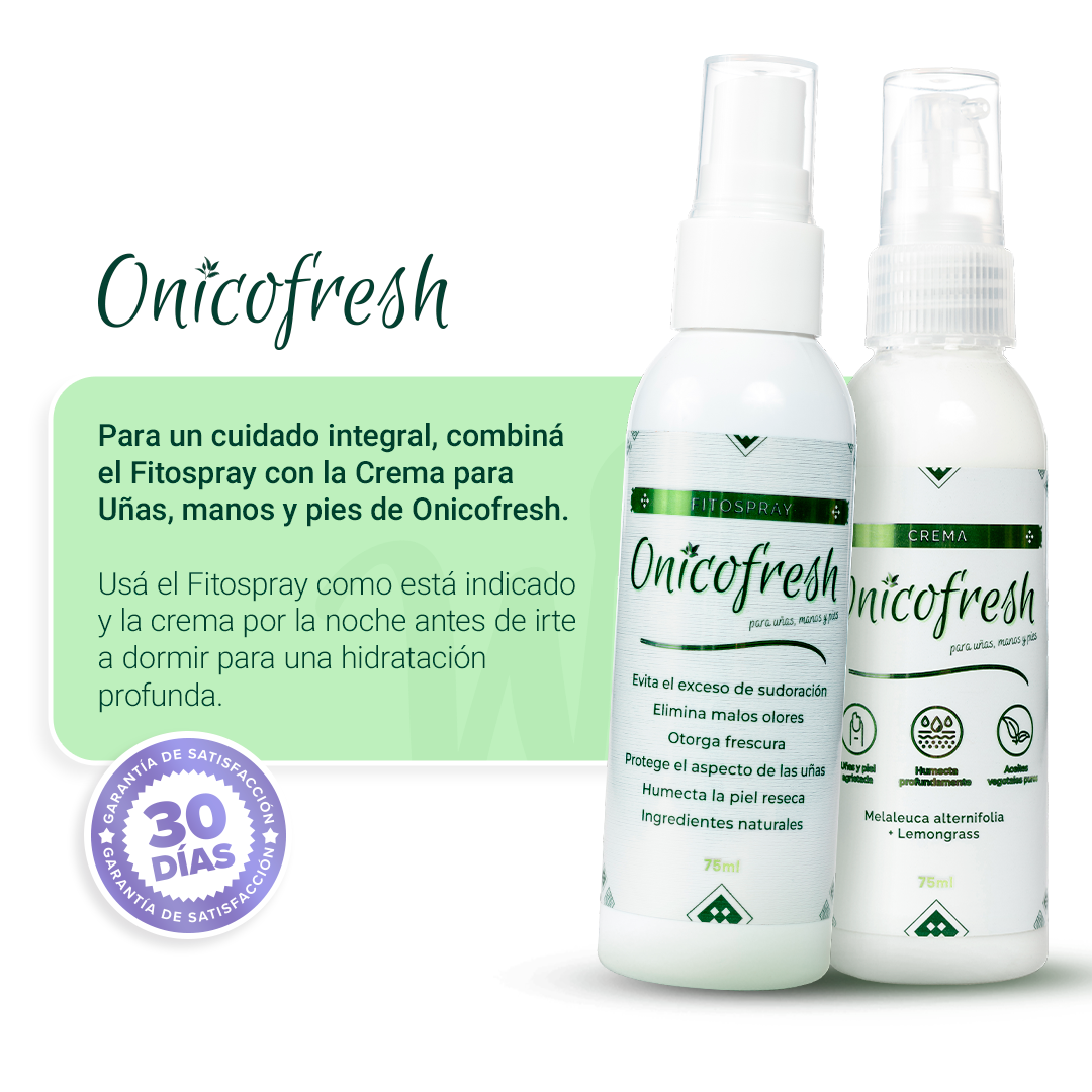 Onicofresh® Fitospray para Uñas, Manos y Pies 75ml
