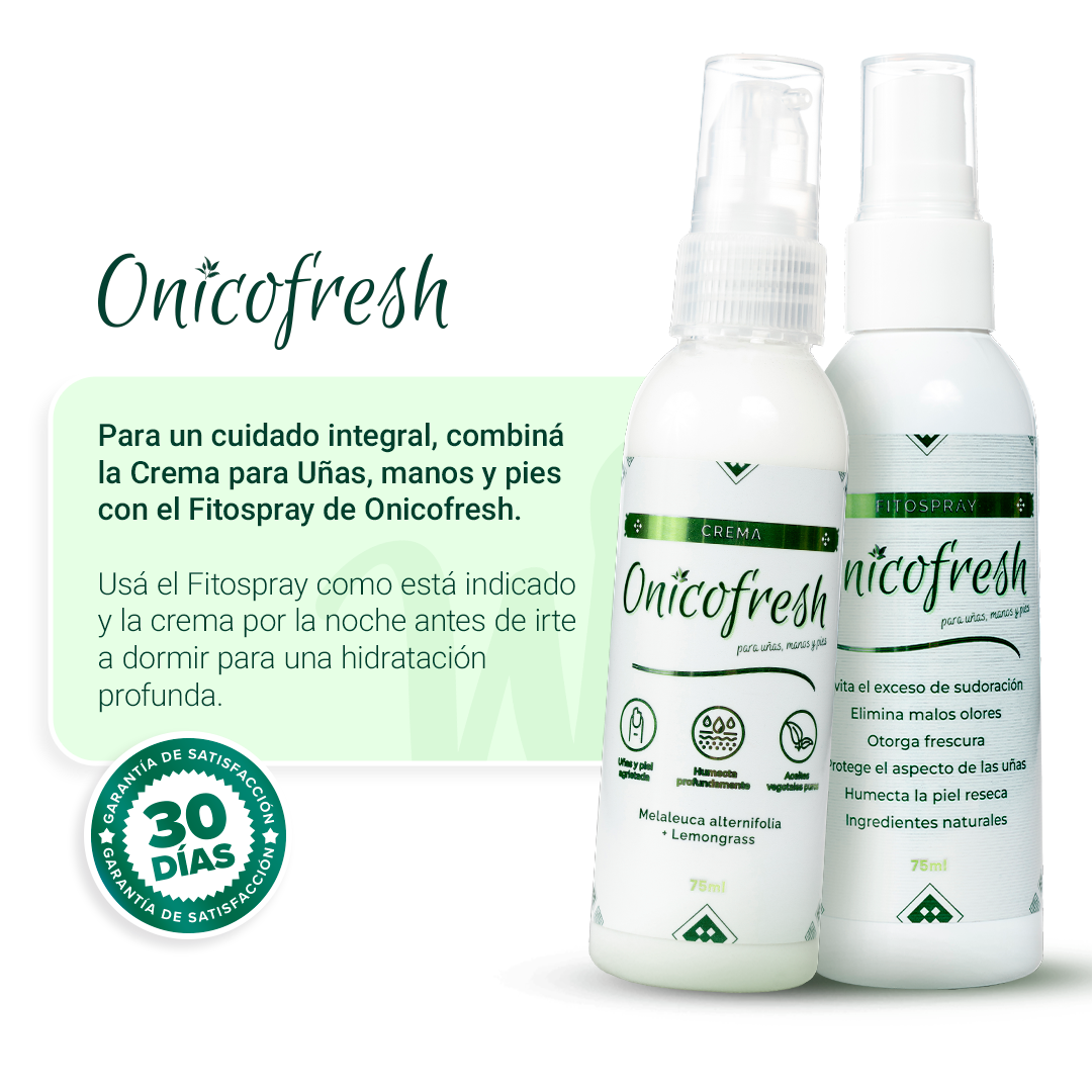 Onicofresh® Crema para Uñas, Manos y Pies 75 ml