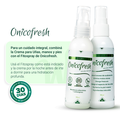 Onicofresh® Crema para Uñas, Manos y Pies 75 ml