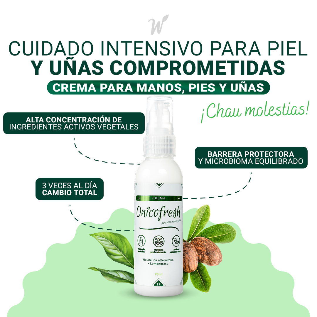 Onicofresh® Crema para Uñas, Manos y Pies