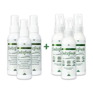 KIT Onicofresh: 3 Fitosprays 75 ml + 3 Cremas para Uñas, Manos y Pies 75 ml