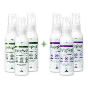 Kit Onicofresh: 3 Cremas para Uñas, Manos y Pies 75 ml + 3 Cremas Corporales 75 ml